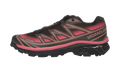 Salomon XT-6 Skyline Black Coffee Rouge Red — vista perfil