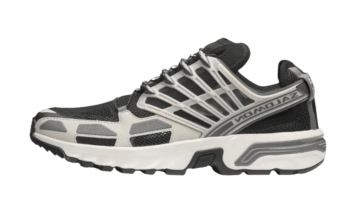 Salomon ACS Pro Shell Rainy Day Black — vista perfil