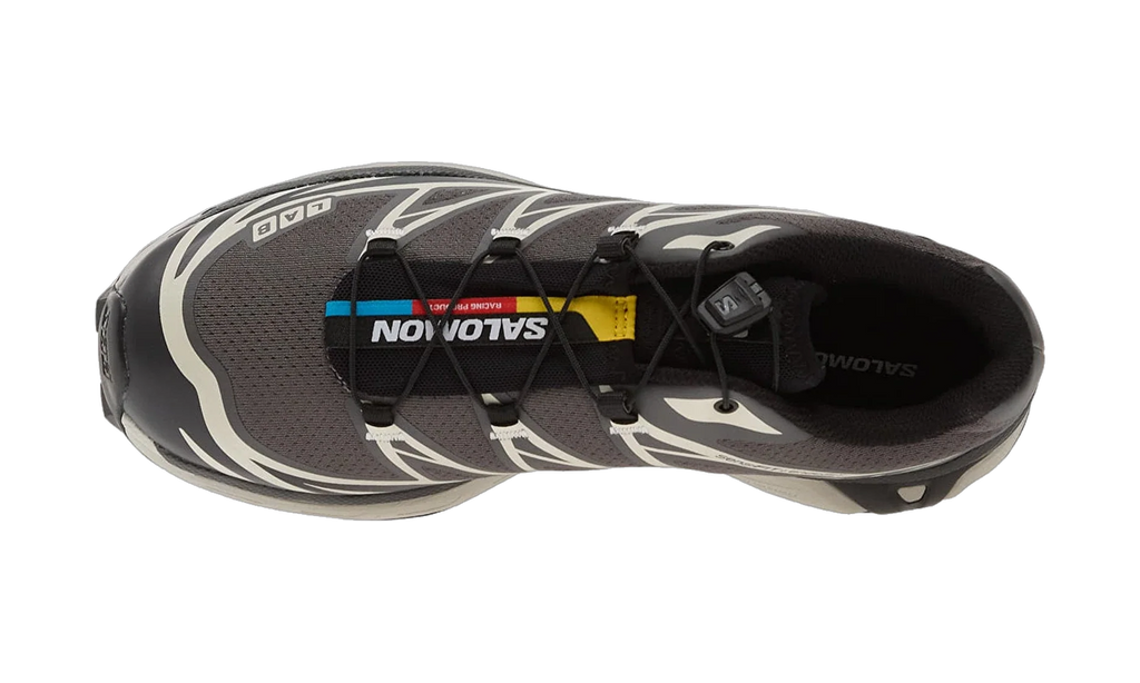 Salomon XT-6 Black Asphalt Castlerock — vista superior