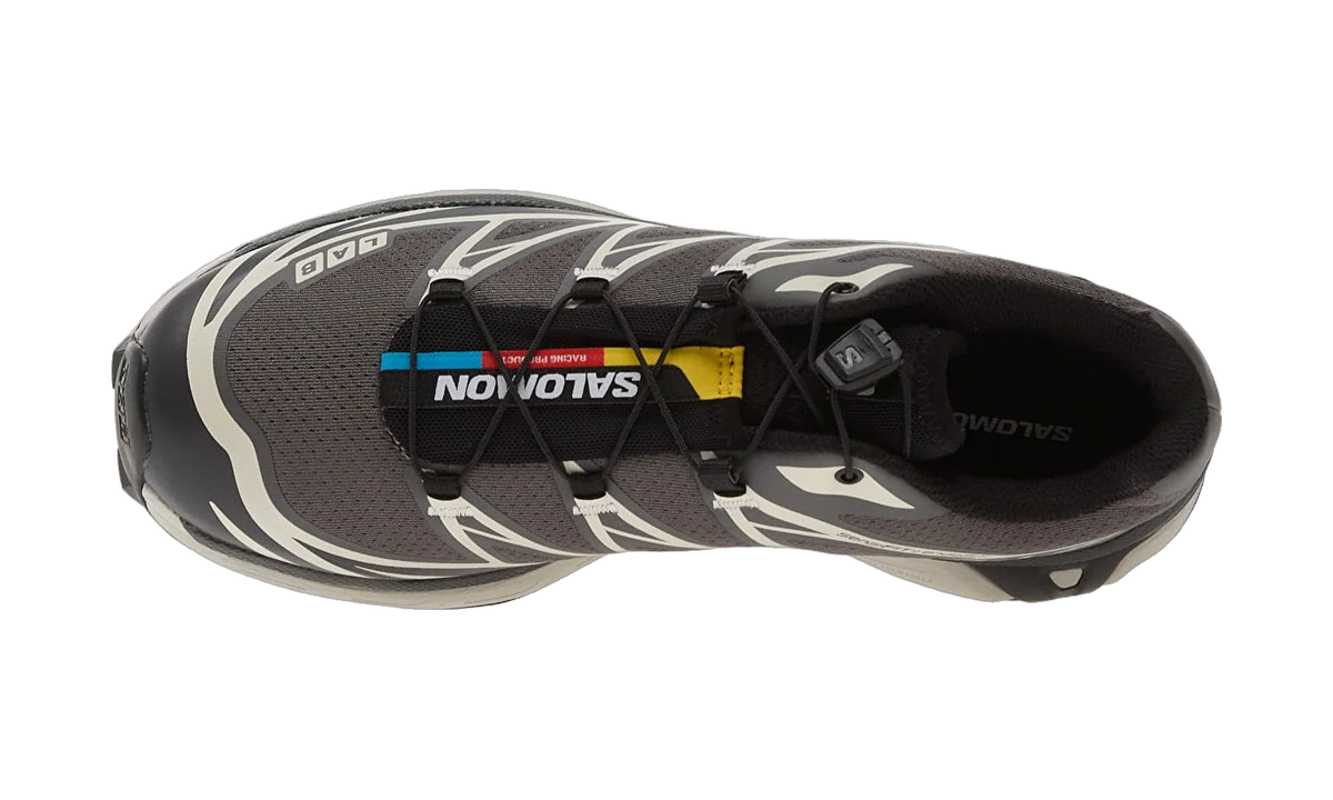 Salomon XT-6 Black Asphalt Castlerock — vista superior
