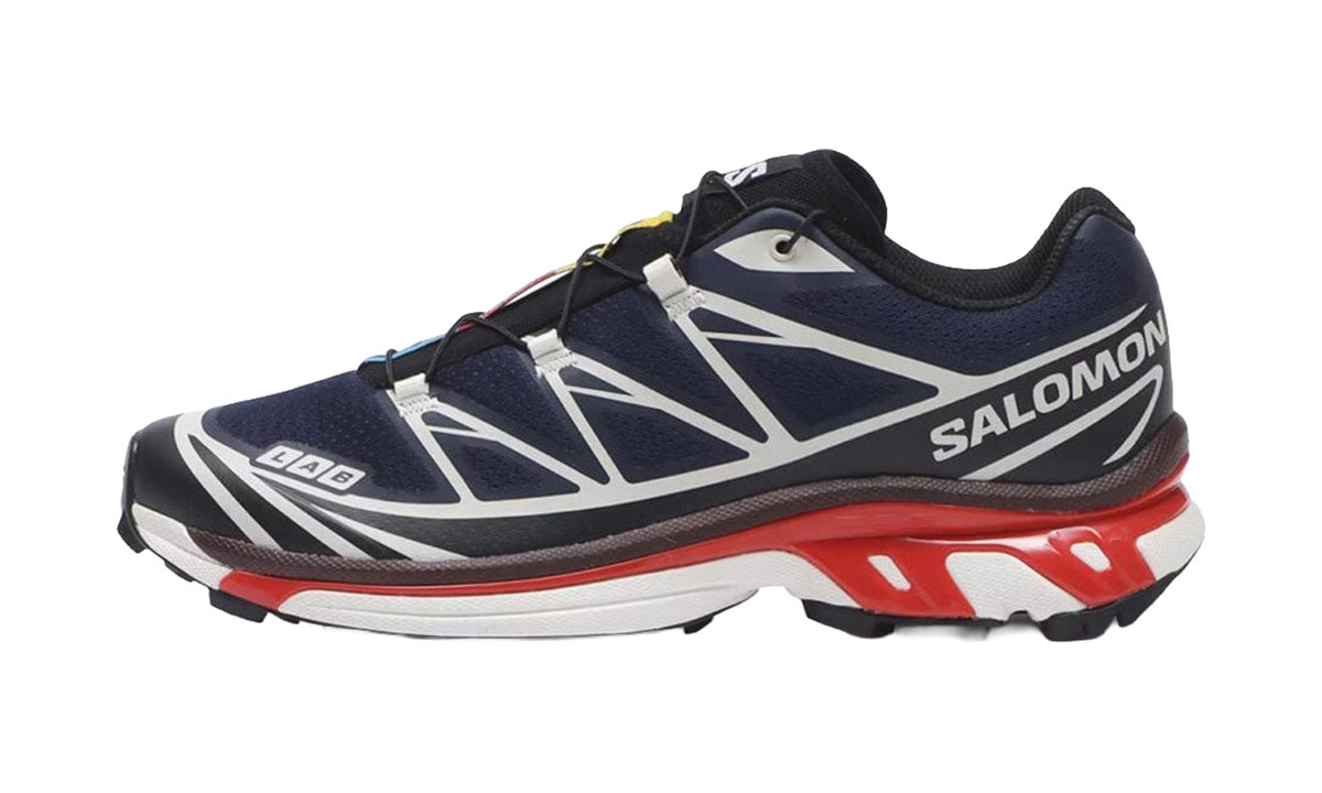 Salomon XT-6 Maritime Blue Black de perfil