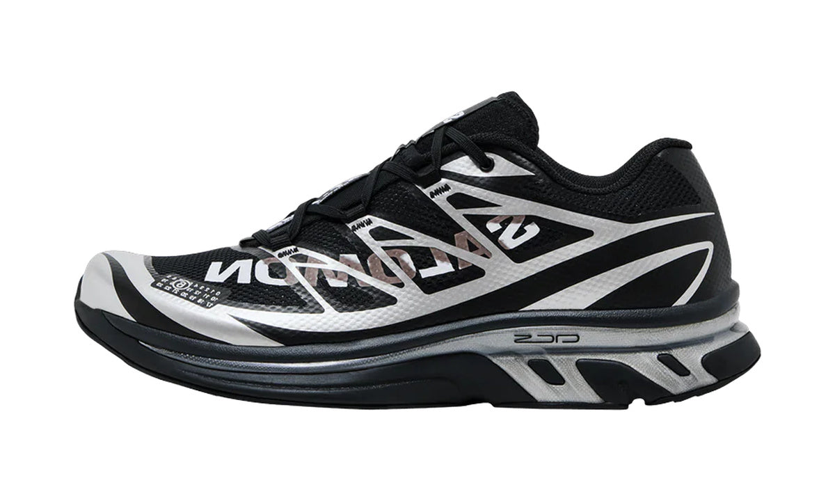 Salomon XT-MM-6 MM6 Maison Margiela Black Silver de perfil