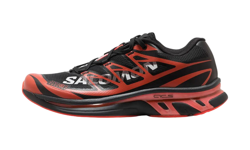 Salomon XT-MM-6 MM6 Maison Margiela Black Cherry Tomato de perfil