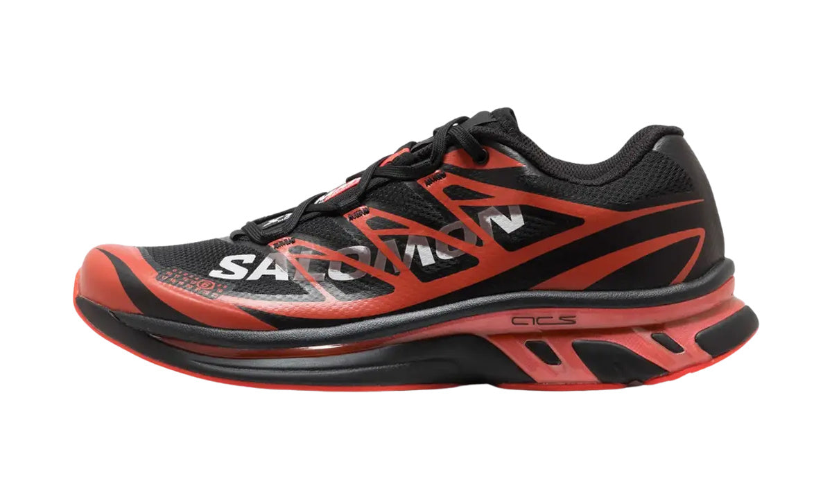 Salomon XT-MM-6 MM6 Maison Margiela Black Cherry Tomato de perfil