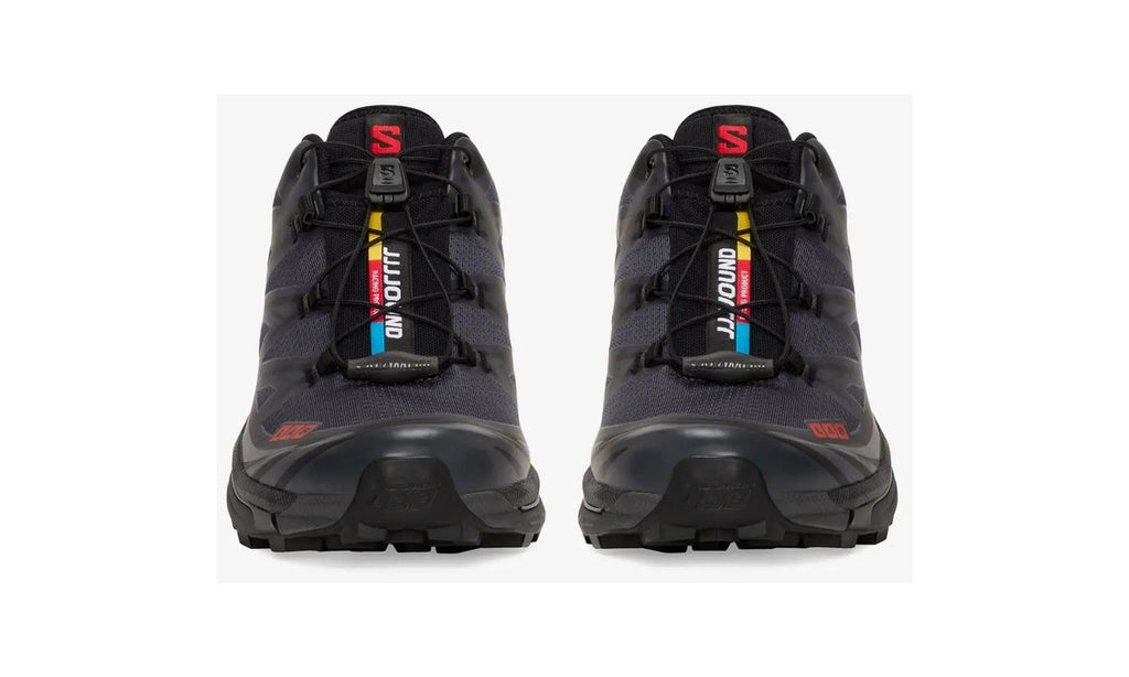 Salomon XT-6 JJJJound Black Fiery Red - vista 5