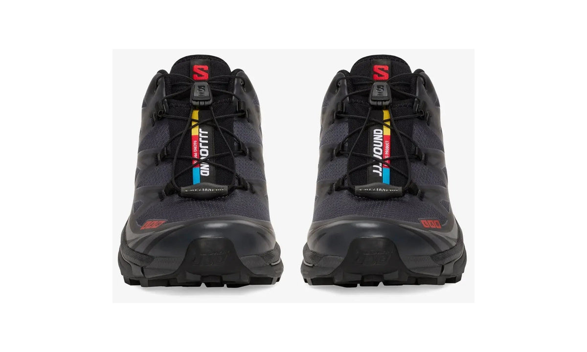 Salomon XT-6 JJJJound Black Fiery Red - vista 5