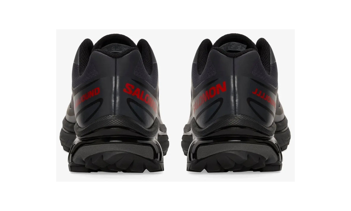 Salomon XT-6 JJJJound Black Fiery Red - vista 6