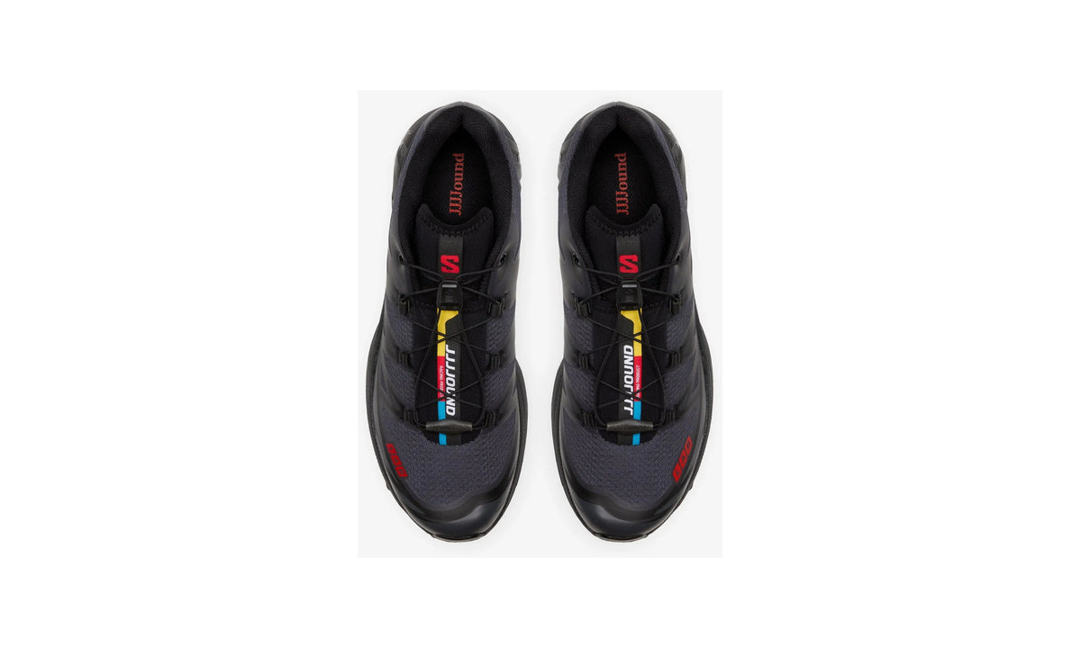 Salomon XT-6 JJJJound Black Fiery Red - vista 7