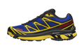 Salomon XT-6 JJJJound Nautical Blue Lemon — vista perfil