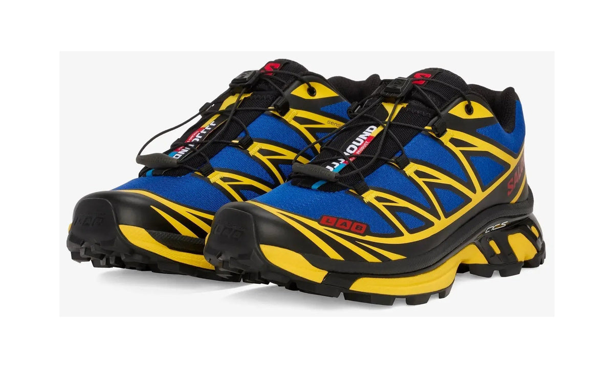 Salomon XT-6 JJJJound Nautical Blue Lemon - vista 3