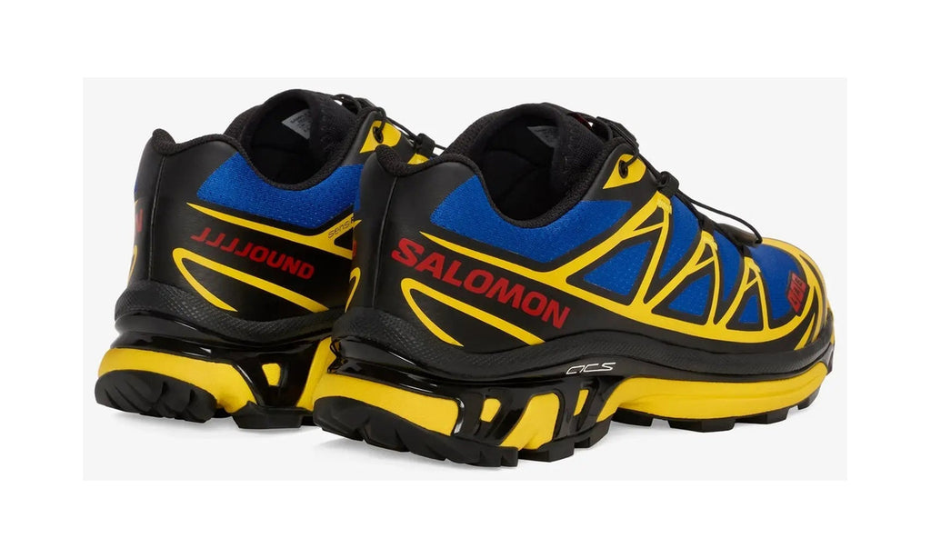 Salomon XT-6 JJJJound Nautical Blue Lemon - vista 4