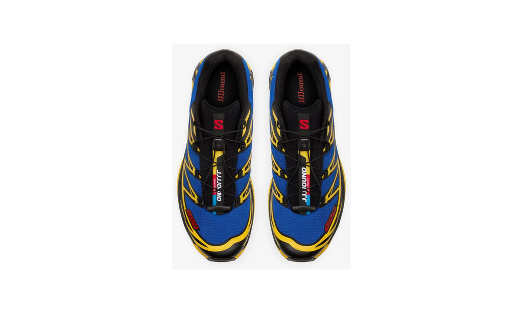 Salomon XT-6 JJJJound Nautical Blue Lemon - vista 7