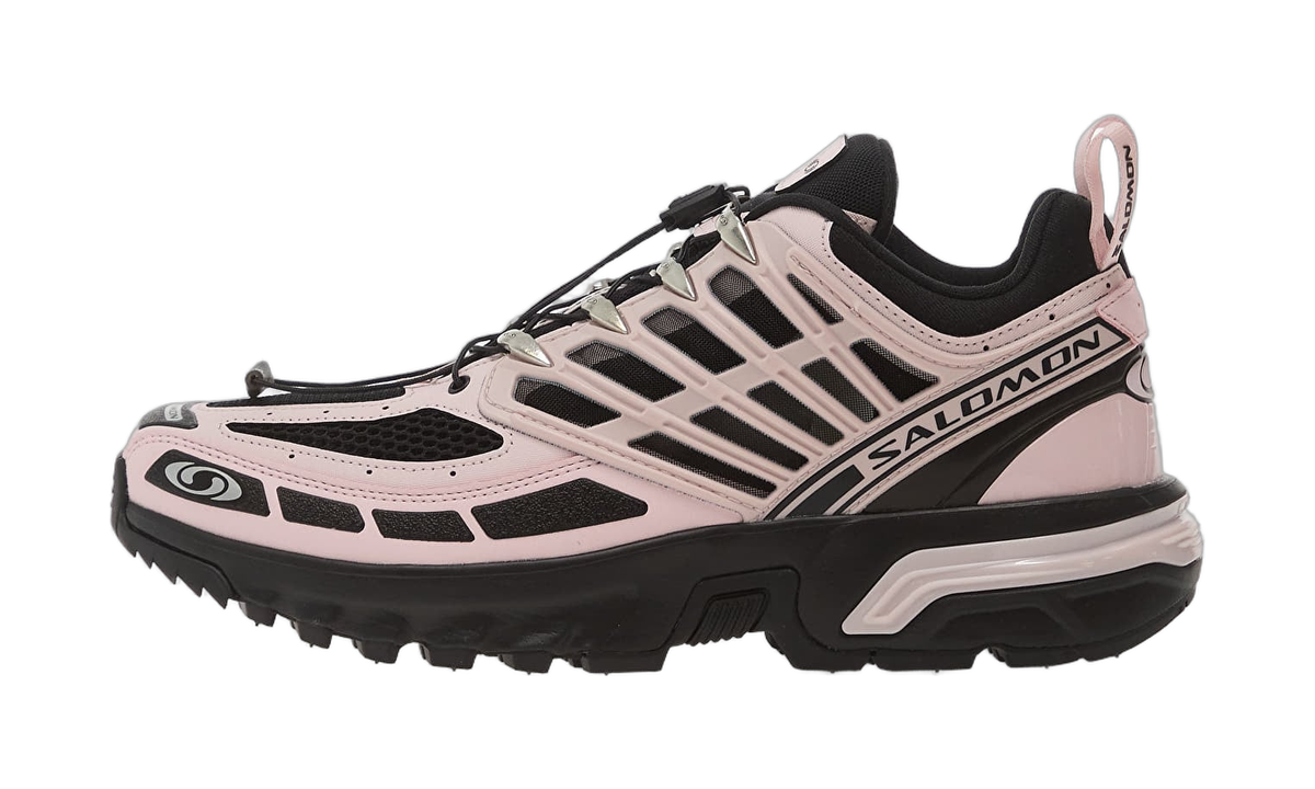 Salomon ACS Pro Black Icy Pink — vista perfil