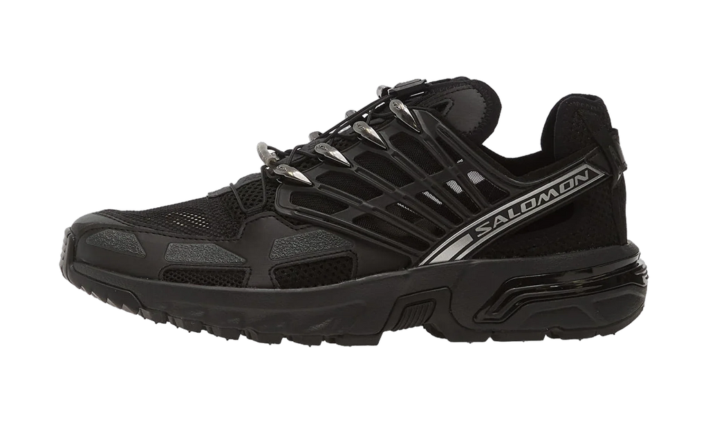 Salomon ACS Pro Shell Triple Black — vista perfil