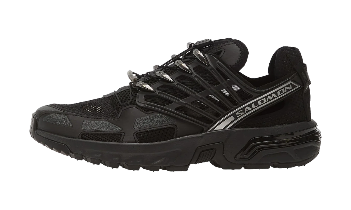 Salomon ACS Pro Shell Triple Black — vista perfil