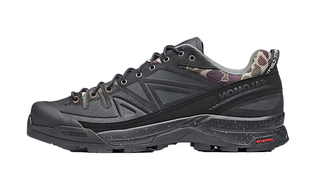 Salomon X-ALP Carhartt WIP Black — vista perfil