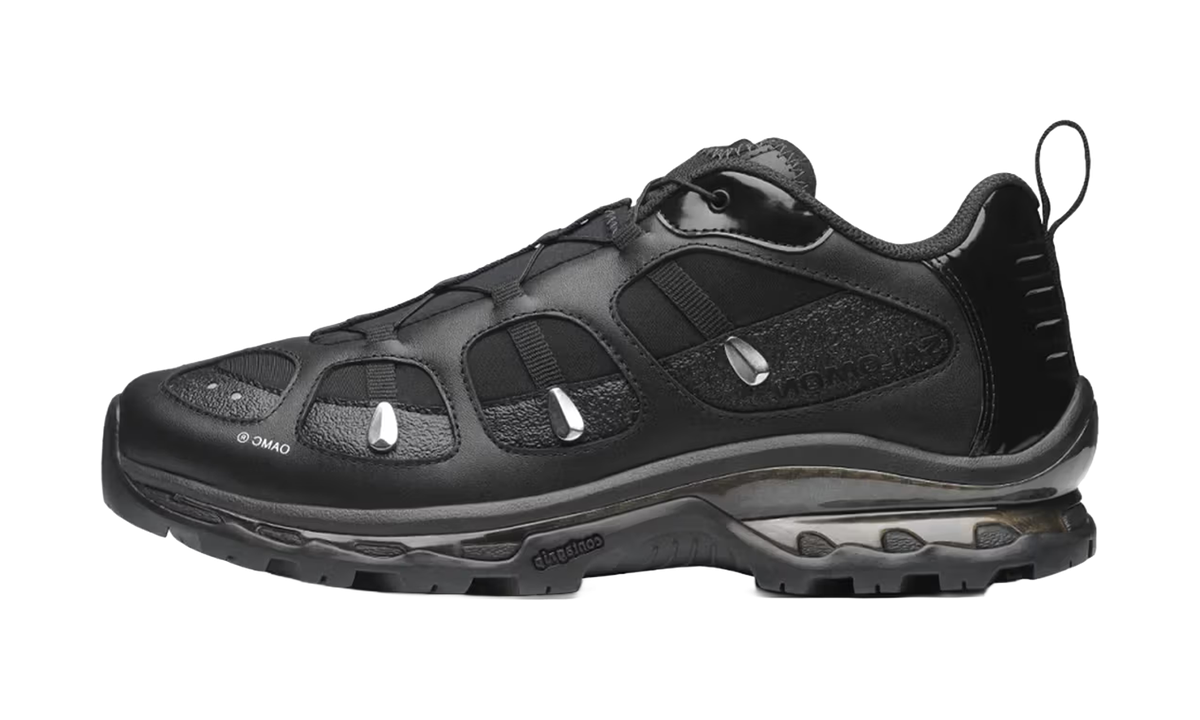 Salomon XT-Quest OAMC Black Silver — vista perfil