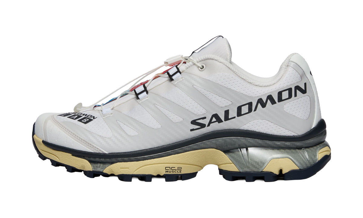 Salomon XT-4 OG White Lunar Rock Night Sky de perfil