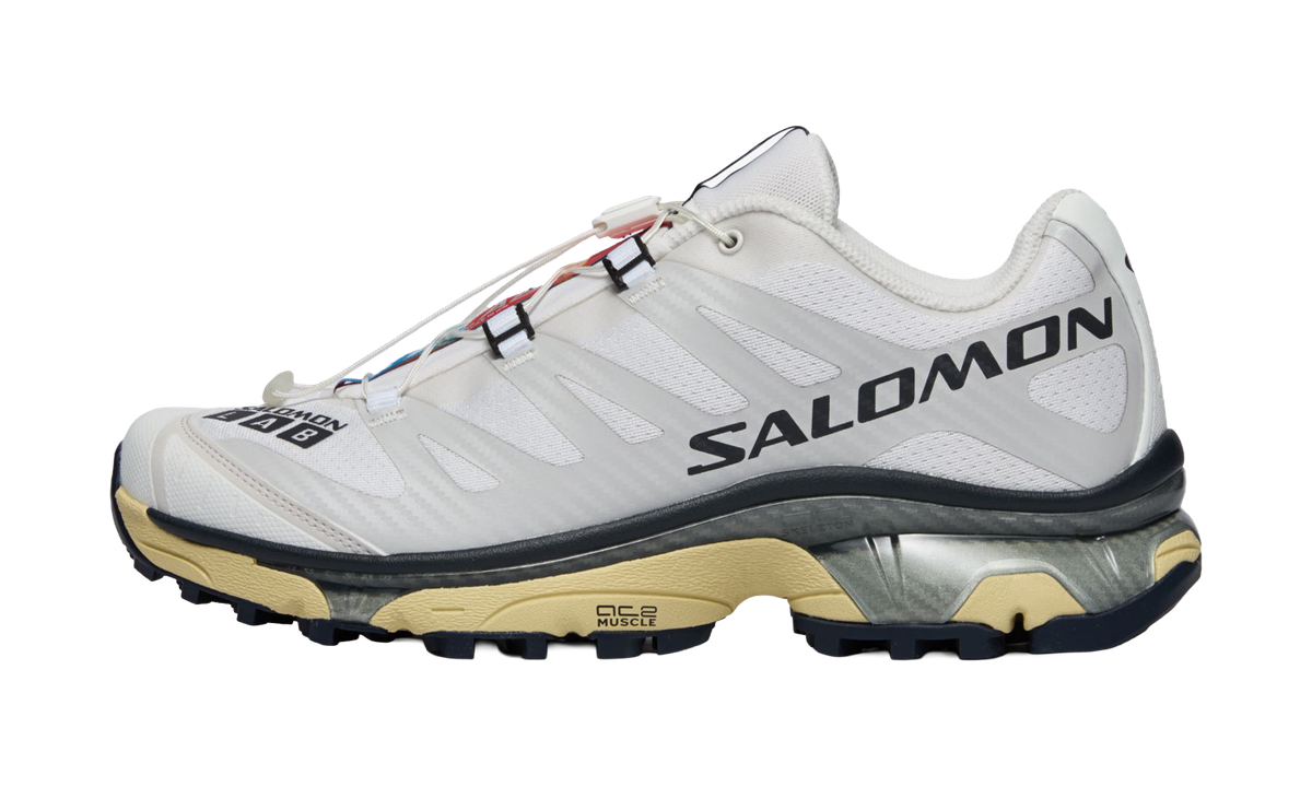 Salomon XT-4 OG White Lunar Rock Night Sky — vista perfil