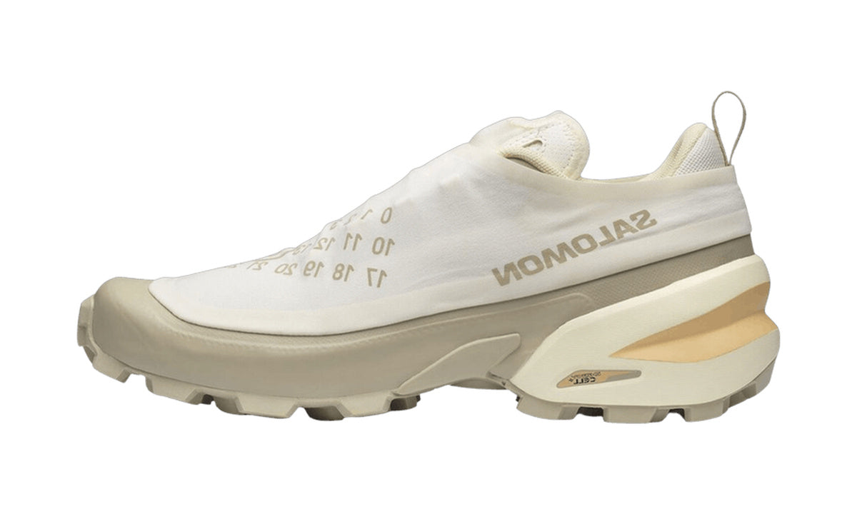 Salomon Cross Dust MM6 Maison Margiela Vanilla Ice Eucalyptus de perfil