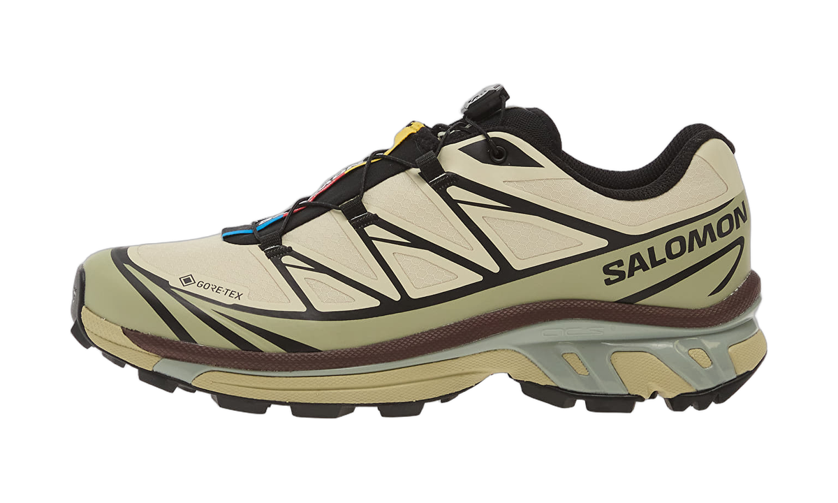 Salomon XT-6 Gore-Tex Aspargus Green Tea — vista perfil