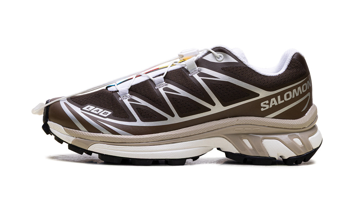 Salomon XT-6 Earth Brown Walnut de perfil