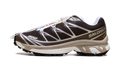 Salomon XT-6 Earth Brown Walnut — vista perfil