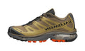 Salomon XT-4 OG Coyote Brown Willow Dragon Fire de perfil