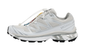 Salomon XT-6 Lunar Rock Silver White — vista perfil
