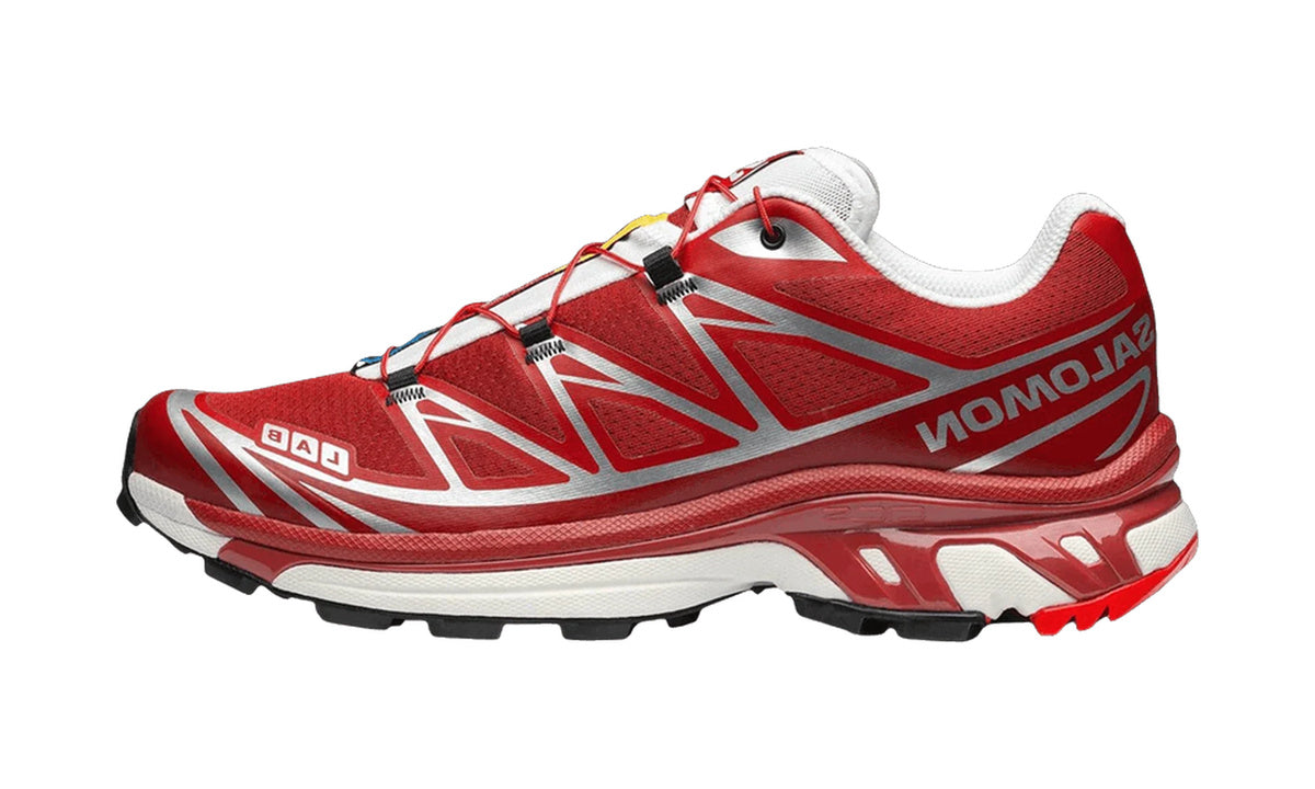 Salomon XT-6 Lava Falls Silver de perfil