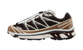 Salomon XT-6 Black Coffee Burro Bitter Chocolate de perfil