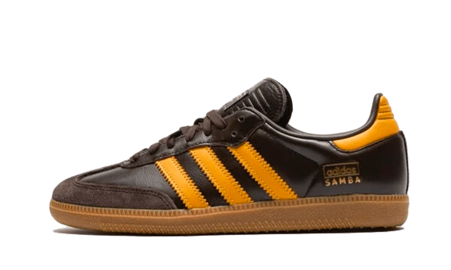 Adidas Samba Og Preloved Brown Yellow