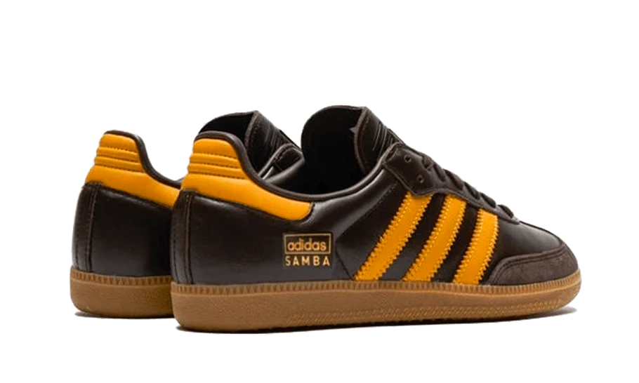 Adidas Samba Og Preloved Brown Yellow