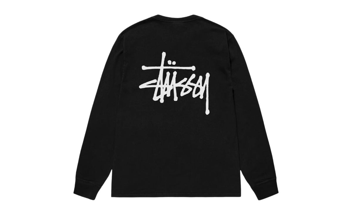 Stussy Basic L/S Tee Black