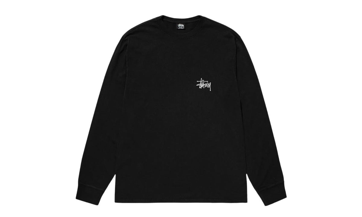 Stussy Basic L/S Tee Black