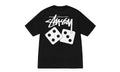Stussy Dice Pigment Dyed Tee Black