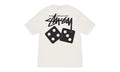 Stussy Dice Pigment Dyed Tee Natural