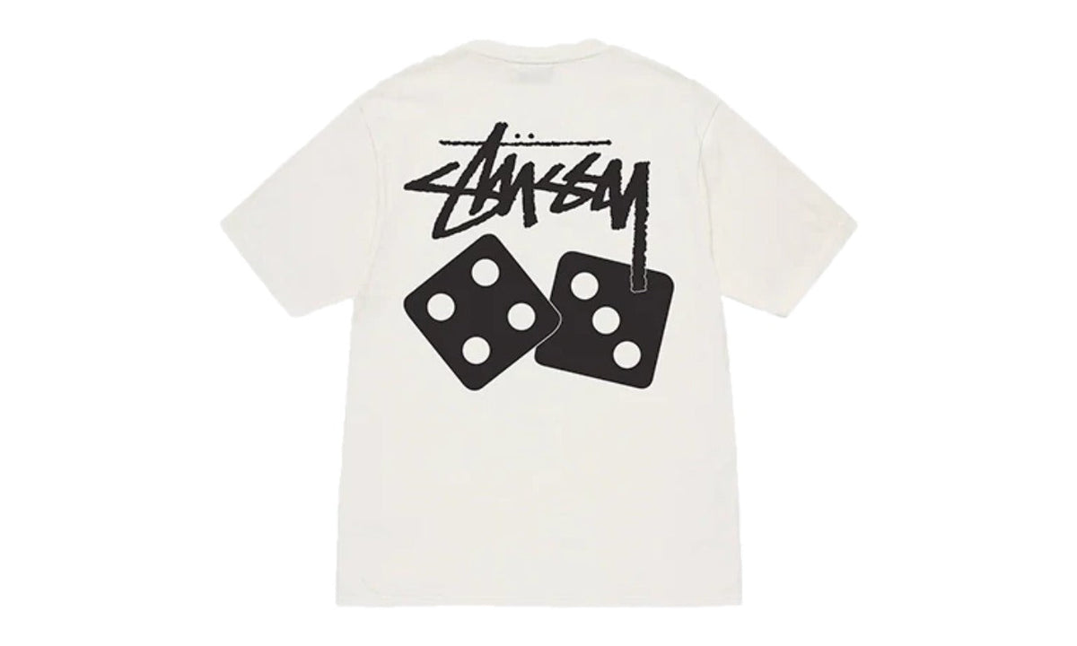 Stussy Dice Pigment Dyed Tee Natural