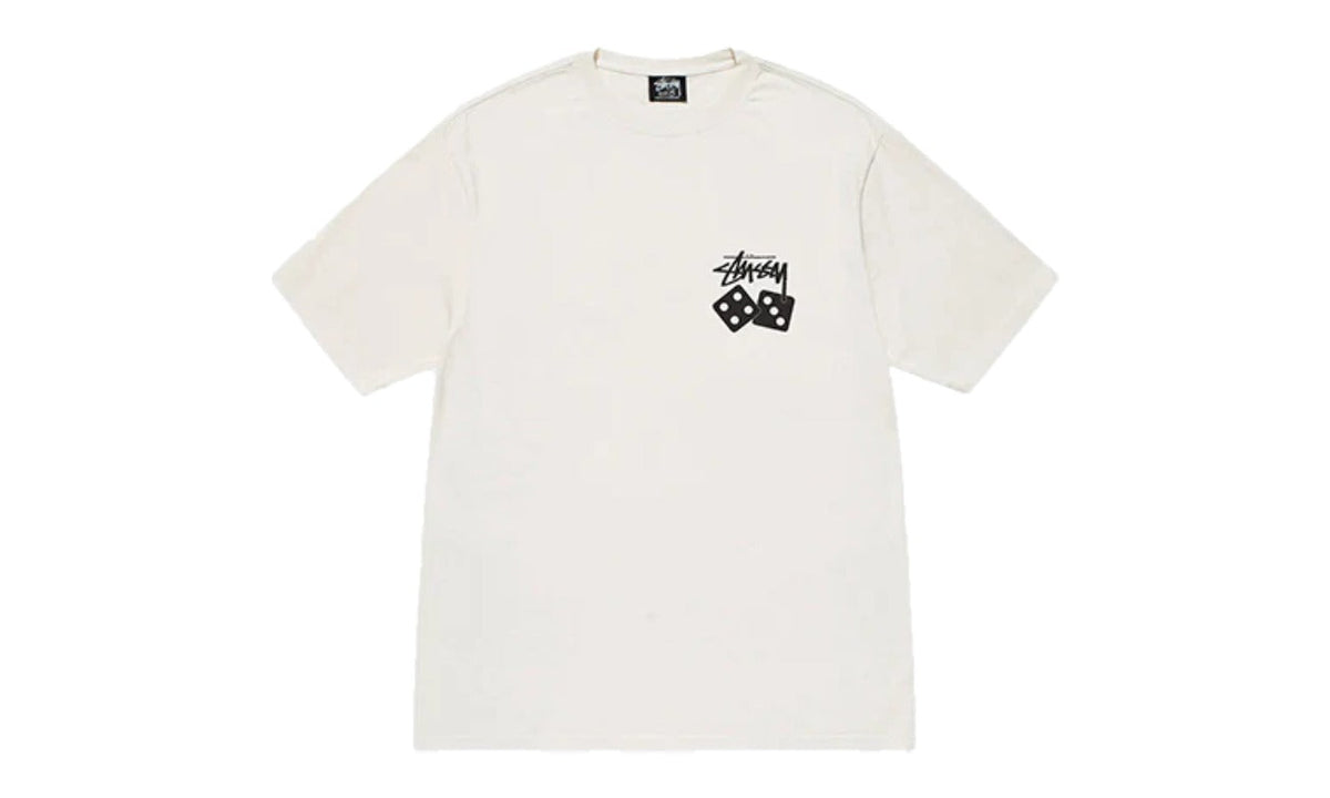 Stussy Dice Pigment Dyed Tee Natural