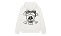 Stussy Pigment Dyed Skull Bones Hoodie Black