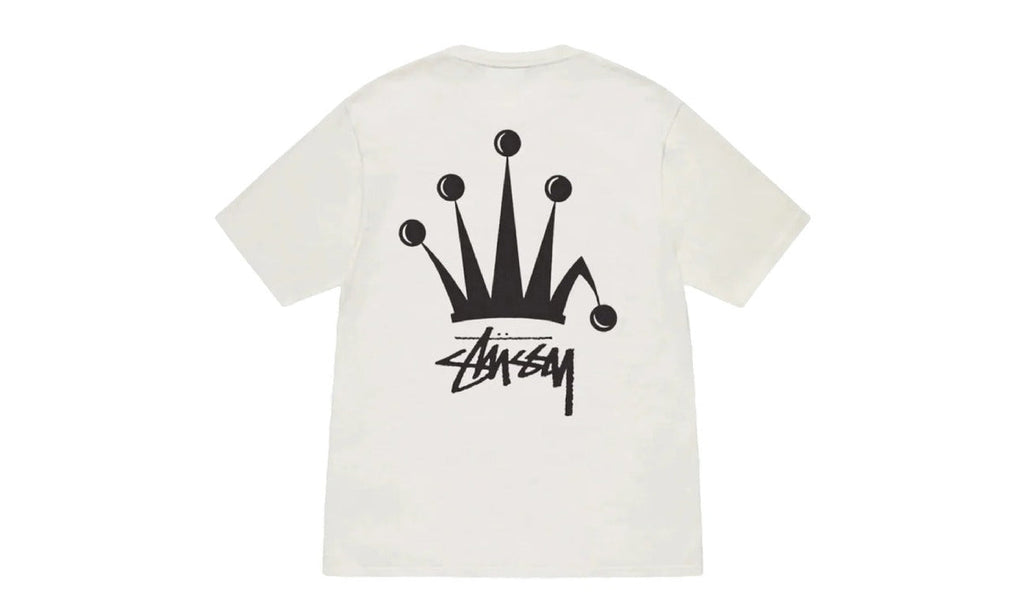 Stussy Regal Crown Pigment Dyed T-shirt Natural