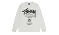 Stussy World Tour L/S Tee Fog