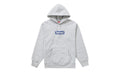 Supreme Bandana Box Logo Hooded Sweatshirt Heather Grey