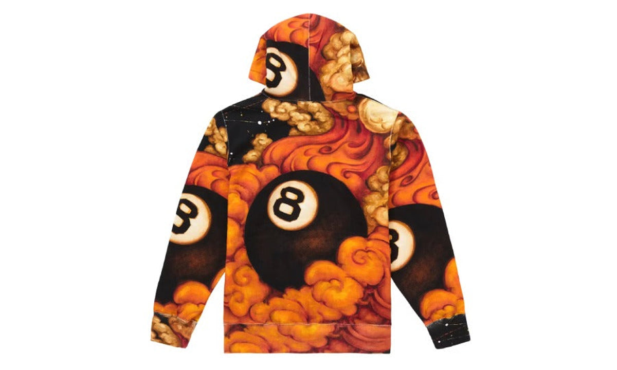 Supreme Martin Wong 8 Ball Hooded Sweatshirt Multi