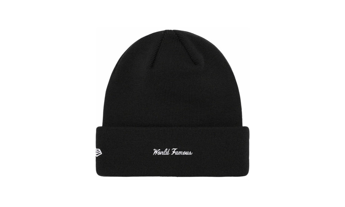 Supreme New Era Box Logo Beanie Black (FW23)