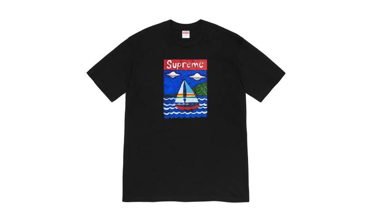 Supreme Sailboat Tee Black