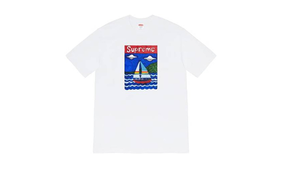 Supreme Sailboat Tee White