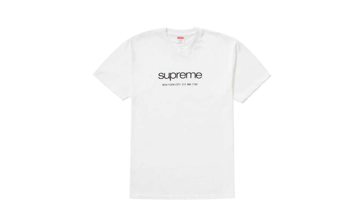 Supreme Shop Tee White