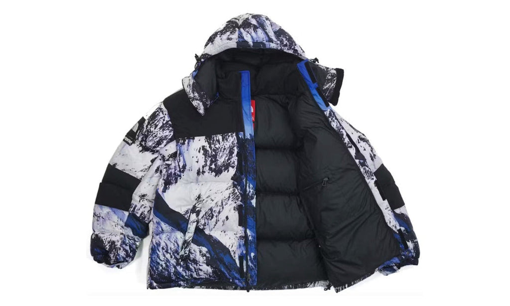 Supreme The North Face Mountain Baltoro Jacket Blue/White