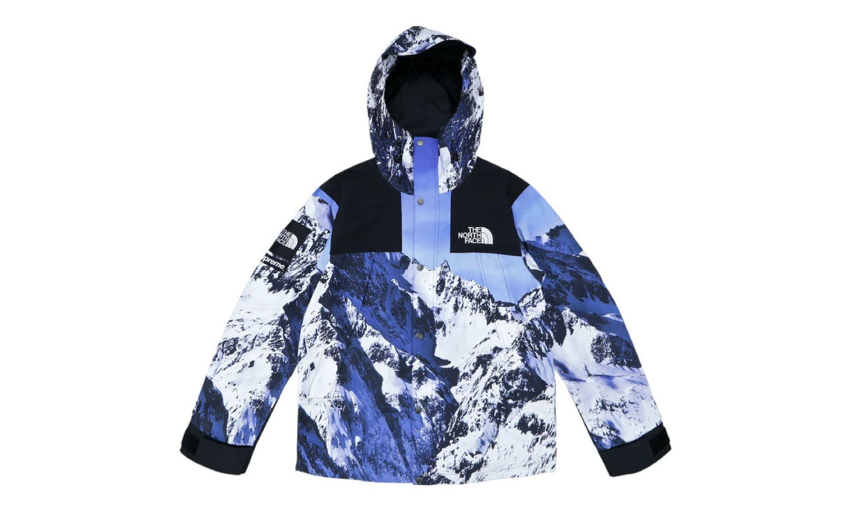 Supreme The North Face Mountain Parka Blue/White